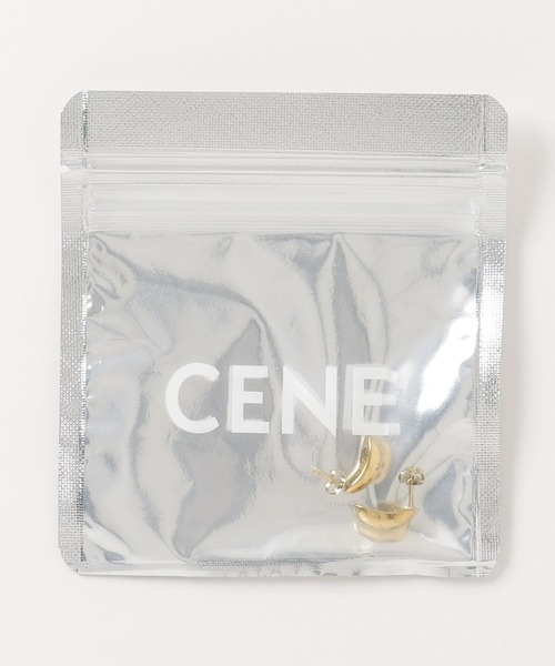 CENE（セネ）の「【CENE】セネ/ スムースピアス（ピアス（両耳用）・レディース・シルバー/ゴールド・FREE）」の16枚目の写真