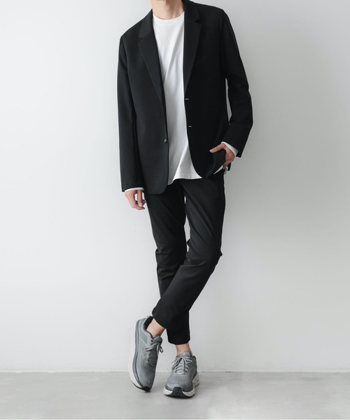 ATTACHMENT(アタッチメント)の「ポンテジャージー ナローパンツ / PONTE JERSEY NARROW PANTS(スラックス・メンズ・ネイビー/ブラック・1/2/3)」の13枚目の写真