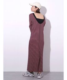 Ungrid（アングリッド）の「Miller別注 バックオープンボーダーワンピース（ワンピース・レディース）」