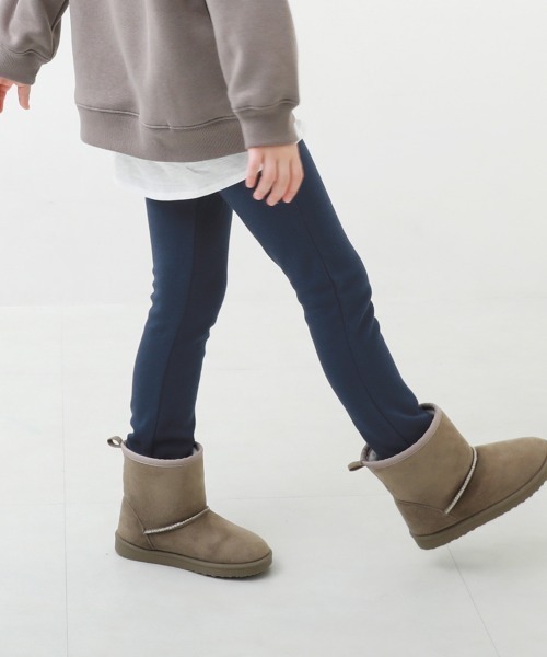 devirock(デビロック)の「RICH WARM 裏シャギー ストレッチパンツ(その他パンツ・キッズ・グレー系その他/イエロー系その他/スモークピンク/ブルー系その他2/ヘザーチャコール/ダークグリーン/ダークカーキ/ブラック/モカ/ラベンダー/ネイビー/パープル系その他2/ワイン/パープル系その他/ブルー系その他/ブルーグレー/レッド系1/ダークオリーブ/チャコール/ブルー系/ピンク系・110cm/140cm/160cm/80cm/150cm/120cm/130cm/90cm/100cm)」の10枚目の写真