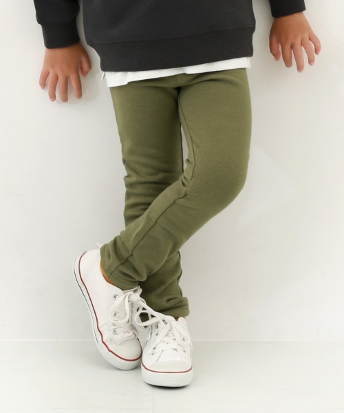 devirock(デビロック)の「RICH WARM 裏シャギー ストレッチパンツ(その他パンツ・キッズ・グレー系その他/イエロー系その他/スモークピンク/ブルー系その他2/ヘザーチャコール/ダークグリーン/ダークカーキ/ブラック/モカ/ラベンダー/ネイビー/パープル系その他2/ワイン/パープル系その他/ブルー系その他/ブルーグレー/レッド系1/ダークオリーブ/チャコール/ブルー系/ピンク系・110cm/140cm/160cm/80cm/150cm/120cm/130cm/90cm/100cm)」の9枚目の写真
