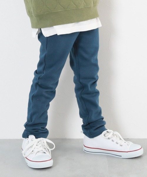 devirock(デビロック)の「RICH WARM 裏シャギー ストレッチパンツ(その他パンツ・キッズ・グレー系その他/イエロー系その他/スモークピンク/ブルー系その他2/ヘザーチャコール/ダークグリーン/ダークカーキ/ブラック/モカ/ラベンダー/ネイビー/パープル系その他2/ワイン/パープル系その他/ブルー系その他/ブルーグレー/レッド系1/ダークオリーブ/チャコール/ブルー系/ピンク系・110cm/140cm/160cm/80cm/150cm/120cm/130cm/90cm/100cm)」の12枚目の写真