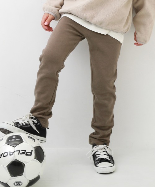 devirock(デビロック)の「RICH WARM 裏シャギー ストレッチパンツ(その他パンツ・キッズ・グレー系その他/イエロー系その他/スモークピンク/ブルー系その他2/ヘザーチャコール/ダークグリーン/ダークカーキ/ブラック/モカ/ラベンダー/ネイビー/パープル系その他2/ワイン/パープル系その他/ブルー系その他/ブルーグレー/レッド系1/ダークオリーブ/チャコール/ブルー系/ピンク系・110cm/140cm/160cm/80cm/150cm/120cm/130cm/90cm/100cm)」の7枚目の写真