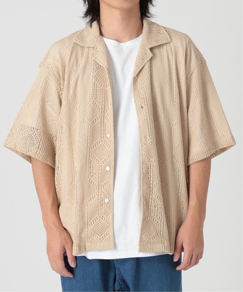 JOURNAL STANDARD(ジャーナルスタンダード)の「バルファレース パターン オープンシャツ(シャツ/ブラウス・メンズ・ブラック/ベージュ/ナチュラル/グリーン/イエロー・SMALL/MEDIUM/LARGE)」の20枚目の写真