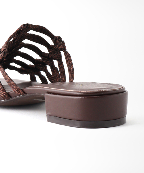 LE TALON（ルタロン）の「スクエアブレードミュールサンダル（サンダル・レディース・ブラウン/ゴールド/ブルー系その他・MEDIUM/LARGE/SMALL/X-LARGE）」の11枚目の写真