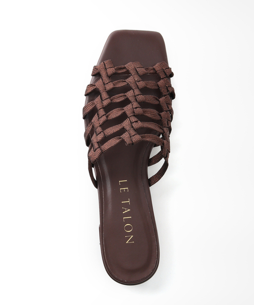 LE TALON（ルタロン）の「スクエアブレードミュールサンダル（サンダル・レディース・ブラウン/ゴールド/ブルー系その他・MEDIUM/LARGE/SMALL/X-LARGE）」の10枚目の写真