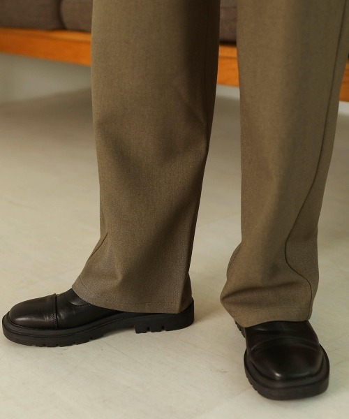 Bab(バブ)の「【セットアップ可能】ボタンフライハイウエストパンツ(その他パンツ・レディース・ブラック/カーキ/ベージュ・M/S)」の21枚目の写真