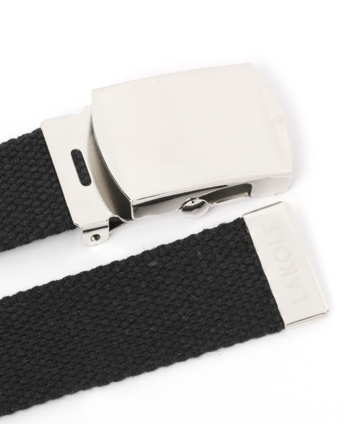 LAKOLE(ラコレ)の「ガチャベルト / 349154(ベルト・メンズ・ブラック/ベージュ/カーキ・FREE)」の4枚目の写真