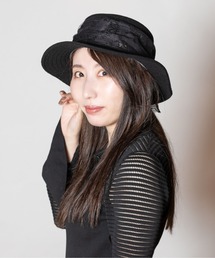 CA4LA - 新品未使用 CA4LA NORA ウール 平天ハット リボン