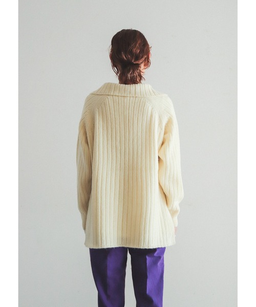 FIL DE FER（フィルデフェール）の「シェットランド ハーフジップ