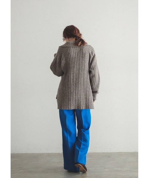 FIL DE FER（フィルデフェール）の「シェットランド ハーフジップ