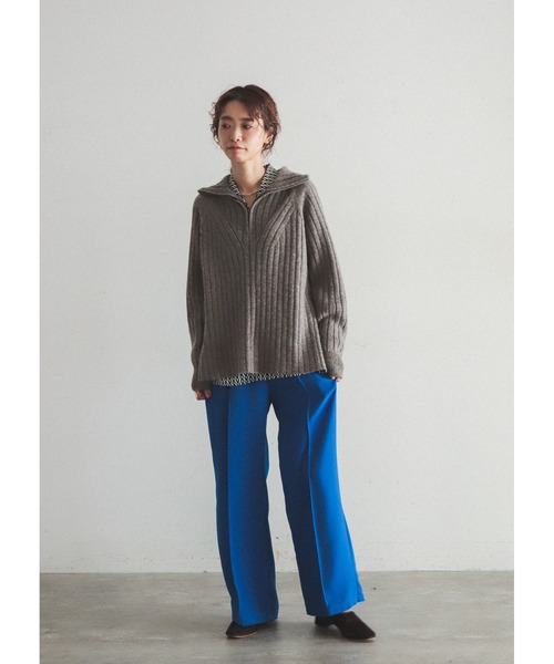 FIL DE FER（フィルデフェール）の「シェットランド ハーフジップ