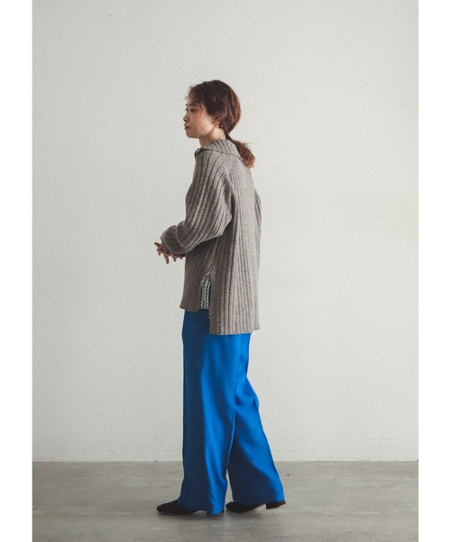 FIL DE FER（フィルデフェール）の「シェットランド ハーフジップ