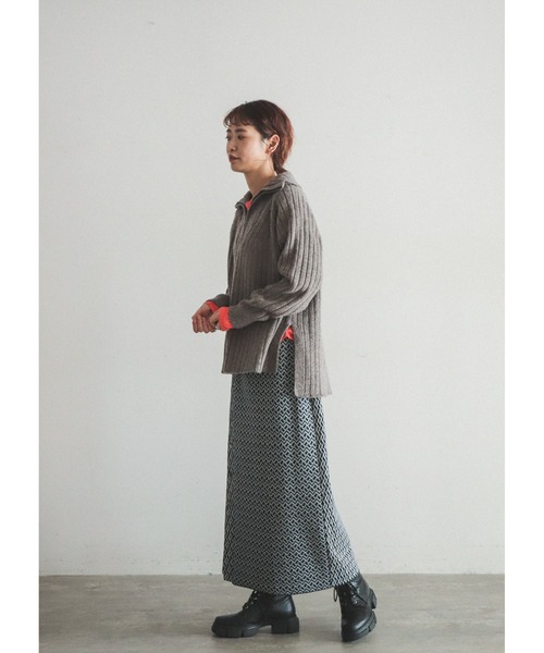 FIL DE FER（フィルデフェール）の「シェットランド ハーフジップ