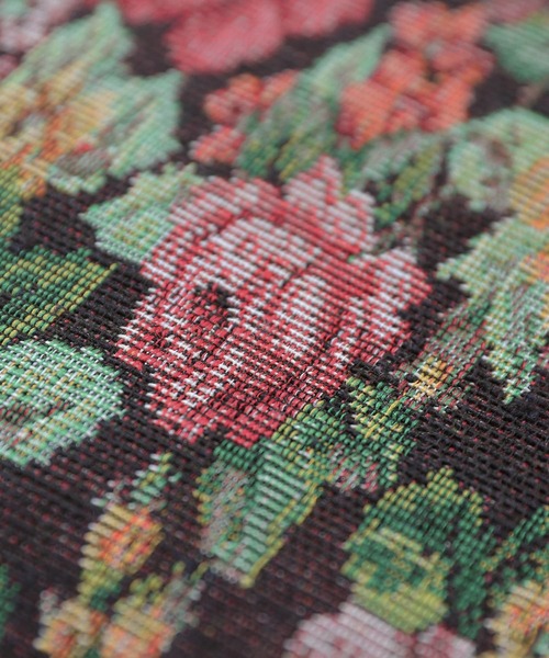 osharewalker（オシャレウォーカー）の「【廃盤】『花柄ゴブランデザイントートバッグ』（トートバッグ・レディース・ブラック/ブルー・FREE）」の12枚目の写真