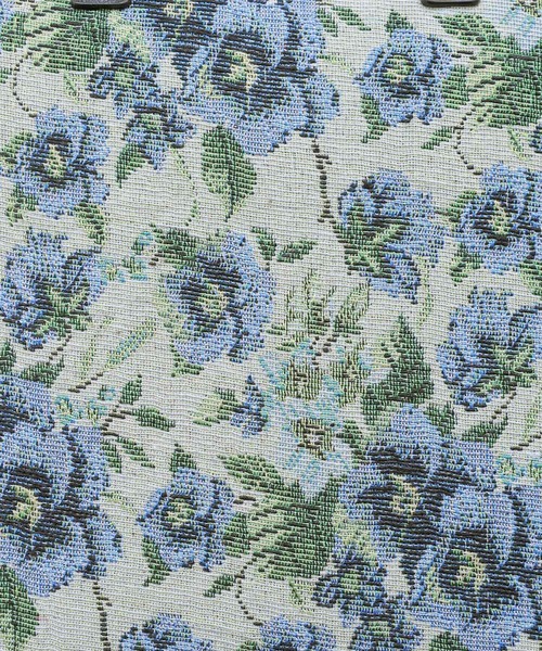 osharewalker（オシャレウォーカー）の「【廃盤】『花柄ゴブランデザイントートバッグ』（トートバッグ・レディース・ブラック/ブルー・FREE）」の22枚目の写真