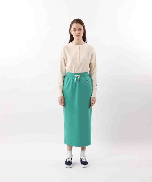 Champion(チャンピオン)の「【Champion/チャンピオン】レディース スカート(スカート・レディース・ブラック系その他/パープル系その他/ベージュ/ライトグリーン・MEDIUM/LARGE)」の4枚目の写真