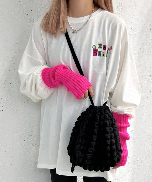 セール】ぽこぽこ巾着バッグ【ZOZOTOWN限定アイテム