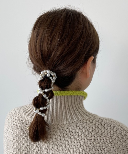 LOWRYS FARM(ローリーズファーム)の「パールグルグルワイヤー 166330(バレッタ/ヘアクリップ・レディース・その他/その他1・FREE)」の1枚目の写真