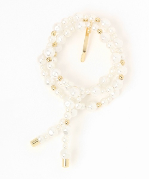 LOWRYS FARM(ローリーズファーム)の「パールグルグルワイヤー 166330(バレッタ/ヘアクリップ・レディース・その他/その他1・FREE)」の3枚目の写真