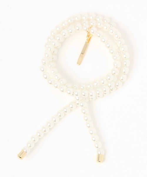 LOWRYS FARM(ローリーズファーム)の「パールグルグルワイヤー 166330(バレッタ/ヘアクリップ・レディース・その他/その他1・FREE)」の4枚目の写真