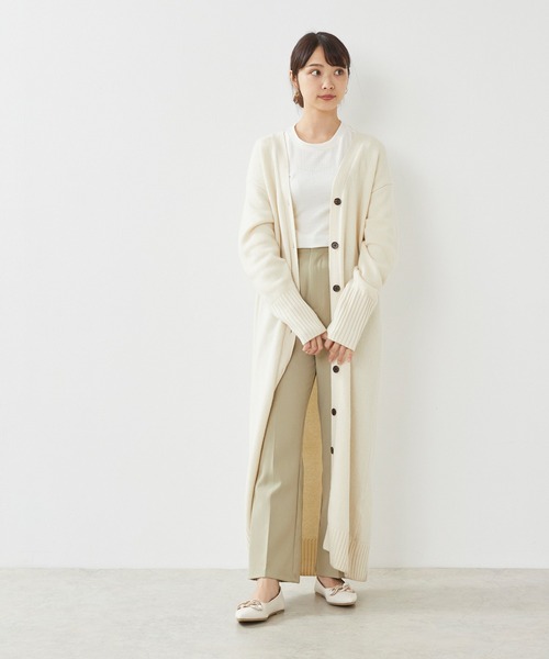 menue（メヌエ）の「チェーンパーツフラットパンプス（パンプス・レディース・アイボリー/ダークブラウン/ベージュ/ブラック・22.5cm/24.5cm/22.0cm/23.5cm/25.0cm/23.0cm/24.0cm）」の8枚目の写真