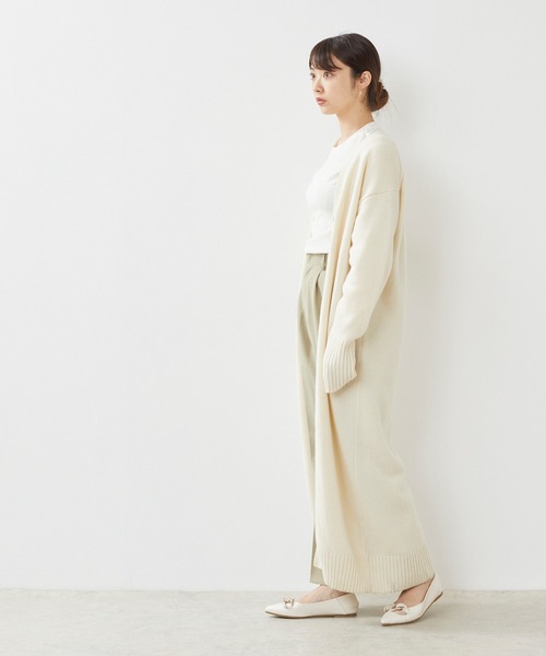 menue（メヌエ）の「チェーンパーツフラットパンプス（パンプス・レディース・アイボリー/ダークブラウン/ベージュ/ブラック・22.5cm/24.5cm/22.0cm/23.5cm/25.0cm/23.0cm/24.0cm）」の10枚目の写真