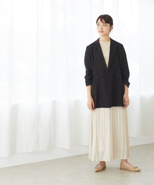 menue（メヌエ）の「チェーンパーツフラットパンプス（パンプス・レディース・アイボリー/ダークブラウン/ベージュ/ブラック・22.5cm/24.5cm/22.0cm/23.5cm/25.0cm/23.0cm/24.0cm）」の18枚目の写真