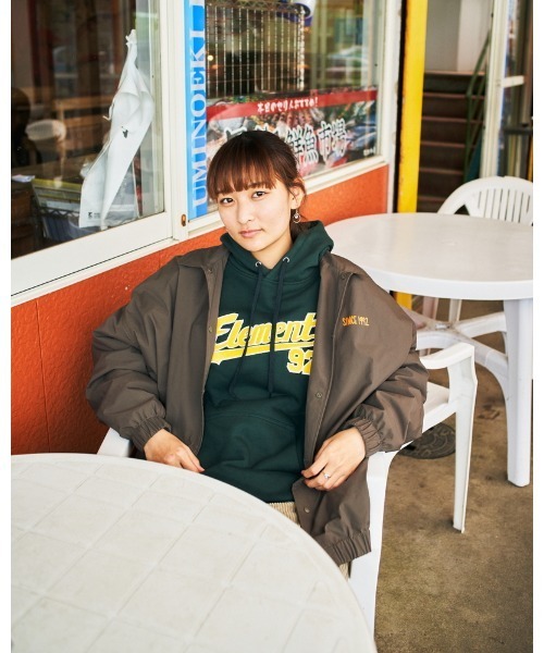 ELEMENT(エレメント)の「ELEMENT メンズ Z TRUCKER ジャケット 【2022年秋冬モデル】/エレメントコーチジャケット(ナイロンジャケット・メンズ・ブラウン系その他/ブラック/ネイビー・MEDIUM/LARGE/X-LARGE)」の18枚目の写真