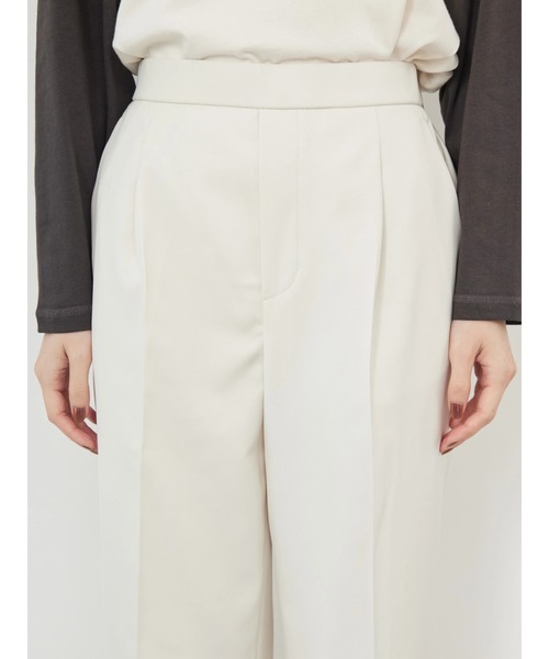 AMERICAN HOLIC（アメリカンホリック）の「美・美・暖ストレートパンツ（スラックス・レディース・ブルー/ライトイエロー/ブラック/アイボリー/ピンク・XS/S/M/L）」の14枚目の写真