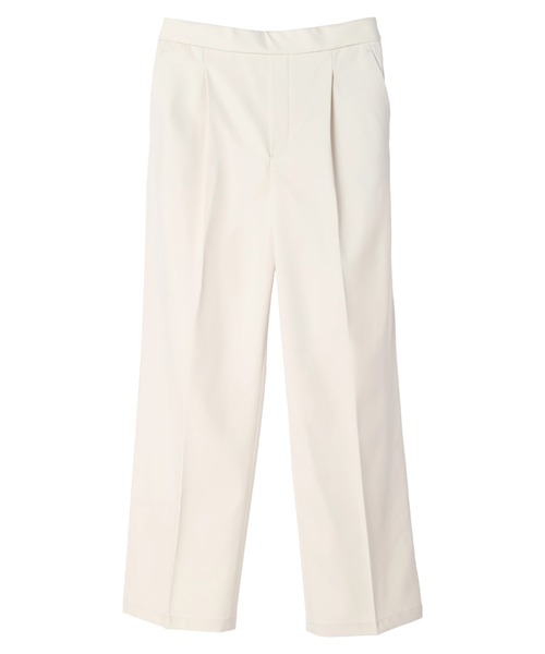 AMERICAN HOLIC（アメリカンホリック）の「美・美・暖ストレートパンツ（スラックス・レディース・ブルー/ライトイエロー/ブラック/アイボリー/ピンク・XS/S/M/L）」の12枚目の写真