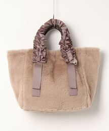 EDIT COLOGNE | 《EDIT COLOGNE》フリルハンドルファーバッグ(ショルダーバッグ)