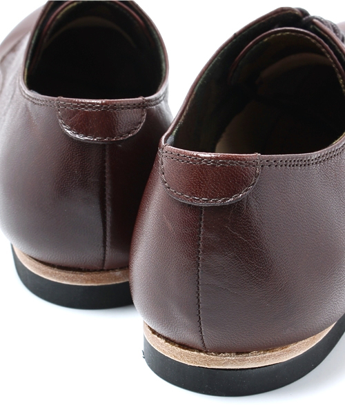 SHIPS JET BLUE(シップスジェットブルー)の「seesaw×SHIPS JET BLUE: ホースレザープレーントゥ(その他シューズ・メンズ・ブラウン/ブラック・40/42/44)」の7枚目の写真