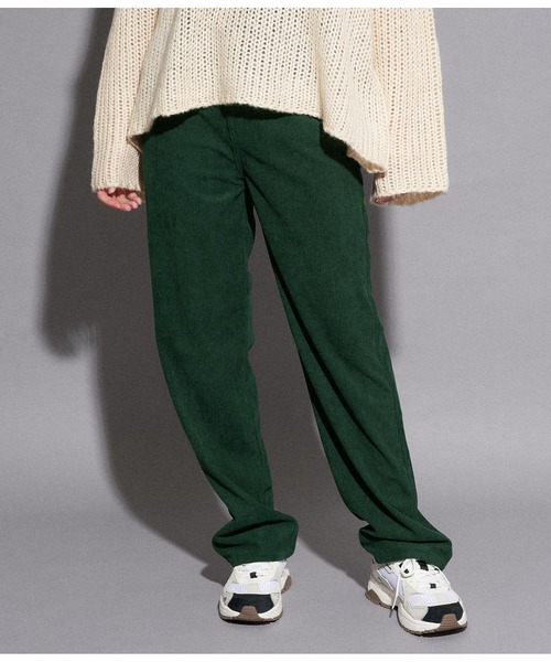 ANAP（アナップ）の「コーデュロイストレートパンツ（その他パンツ・レディース・ベージュ/モスグリーン/ブラック・FREE）」の3枚目の写真