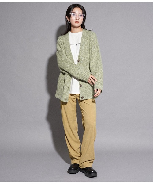 ANAP（アナップ）の「コーデュロイストレートパンツ（その他パンツ・レディース・ベージュ/モスグリーン/ブラック・FREE）」の5枚目の写真