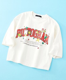 SHISKY（シスキー）の「SHISKY / シスキー 柄プリント ビックシルエット ロンT キッズ（Tシャツ/カットソー・キッズ）」