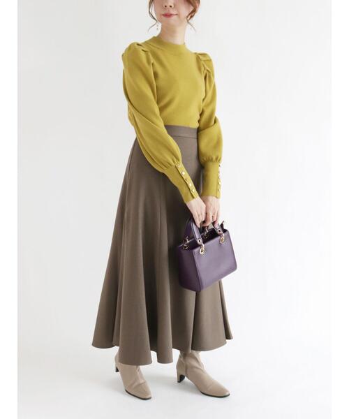 Te chichi（テチチ）の「ハンドルミニバック（ハンドバッグ・レディース・パープル/グリーン/ベージュ・ﾌﾘ-）」の7枚目の写真