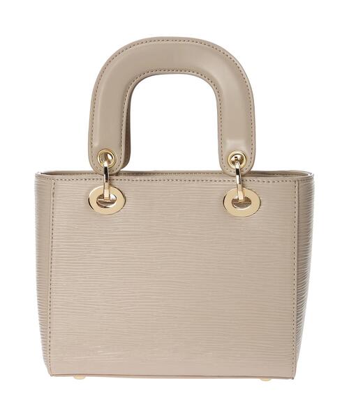 Te chichi（テチチ）の「ハンドルミニバック（ハンドバッグ・レディース・パープル/グリーン/ベージュ・ﾌﾘ-）」の13枚目の写真