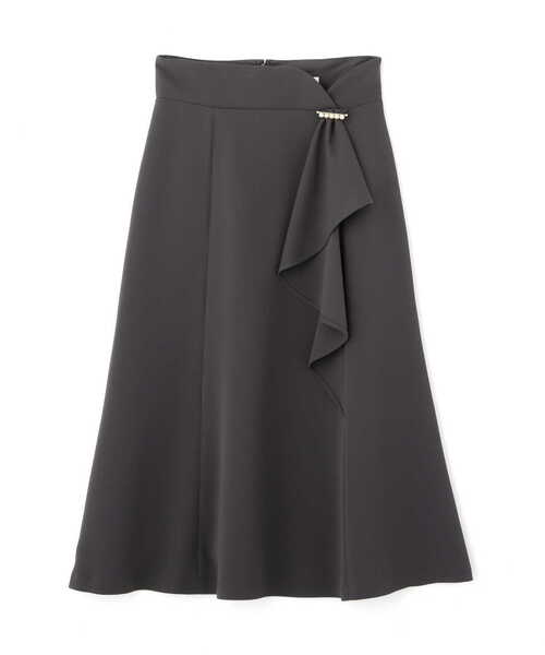 PROPORTION BODY DRESSING(プロポーションボディドレッシング)の「ラッフルマーメイドスカート / 1213120101(スカート・レディース・グレー/ダークグレー/ライトグリーン・MEDIUM/SMALL/X-SMALL)」の19枚目の写真