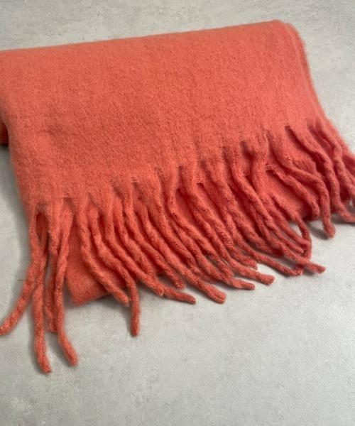 sakishimatokyo(サキシマトーキョー)の「<ふわふわ>ボリュームフリンジマフラー/ストール/ショール(ストール/ショール・レディース・ブラウン/ピンク/パープル/ホワイト/ブラック/スモークピンク/ダークグリーン/ベージュ/ブルー系/レッド・FREE)」の21枚目の写真