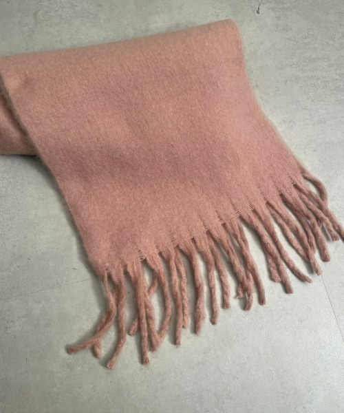 sakishimatokyo(サキシマトーキョー)の「<ふわふわ>ボリュームフリンジマフラー/ストール/ショール(ストール/ショール・レディース・ブラウン/ピンク/パープル/ホワイト/ブラック/スモークピンク/ダークグリーン/ベージュ/ブルー系/レッド・FREE)」の20枚目の写真