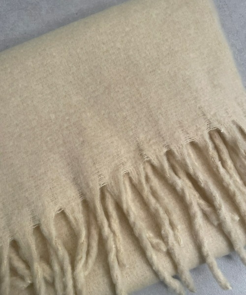 sakishimatokyo(サキシマトーキョー)の「<ふわふわ>ボリュームフリンジマフラー/ストール/ショール(ストール/ショール・レディース・ブラウン/ピンク/パープル/ホワイト/ブラック/スモークピンク/ダークグリーン/ベージュ/ブルー系/レッド・FREE)」の19枚目の写真