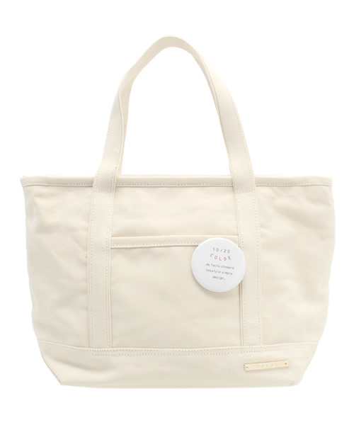 LBC(エルビーシー)の「COLDE 帆布トートL (トートバッグ・レディース・ブラック/ブルー/オフホワイト/グリーン・ONE SIZE)」の2枚目の写真