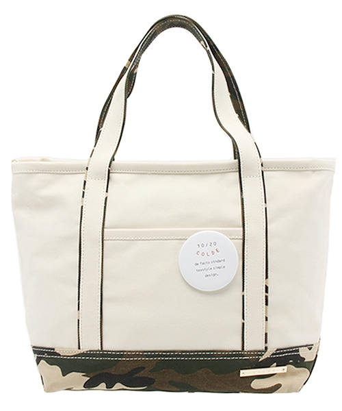 LBC(エルビーシー)の「COLDE 帆布トートL (トートバッグ・レディース・ブラック/ブルー/オフホワイト/グリーン・ONE SIZE)」の3枚目の写真