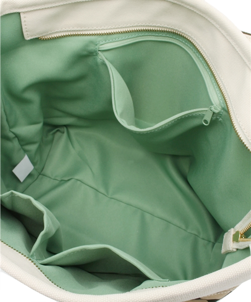 LBC(エルビーシー)の「COLDE 帆布トートL (トートバッグ・レディース・ブラック/ブルー/オフホワイト/グリーン・ONE SIZE)」の16枚目の写真