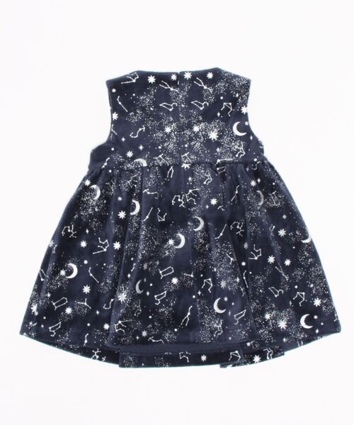 BeBe（ベベ）の「BeBe/【お揃い】ベロア星座柄ワンピース(90~150cm)（ワンピース・キッズ・ブルー系その他・120/110/140/130/150/90/100）」の13枚目の写真