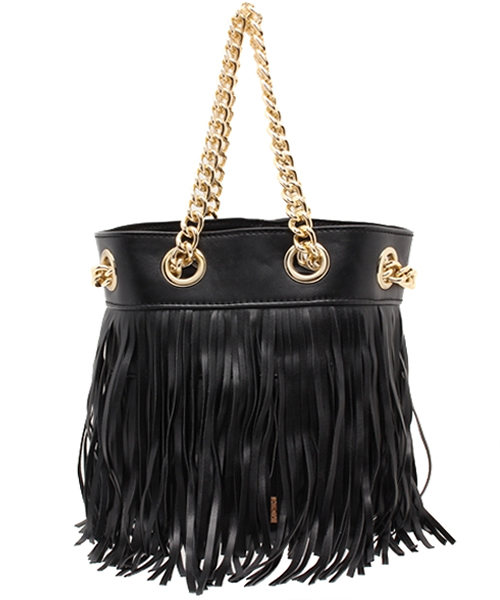 Ray BEAMS(レイビームス)の「SOLPRESA / フリンジ バッグ(ショルダーバッグ・レディース・ホワイト/ブラック・ONE SIZE)」の13枚目の写真