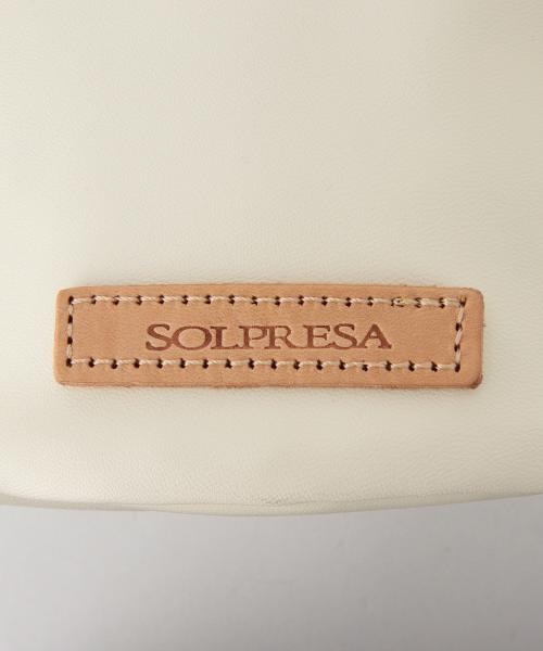 Ray BEAMS(レイビームス)の「SOLPRESA / フリンジ バッグ(ショルダーバッグ・レディース・ホワイト/ブラック・ONE SIZE)」の6枚目の写真