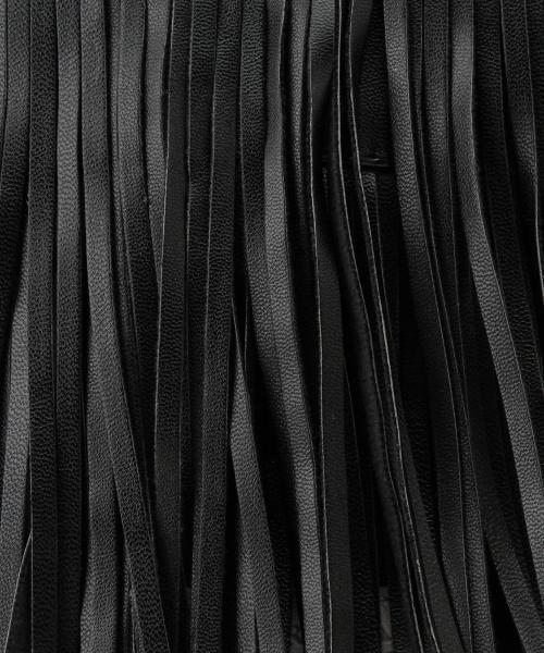 Ray BEAMS(レイビームス)の「SOLPRESA / フリンジ バッグ(ショルダーバッグ・レディース・ホワイト/ブラック・ONE SIZE)」の17枚目の写真