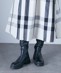 LB.04/タンクソールストレッチロングブーツ